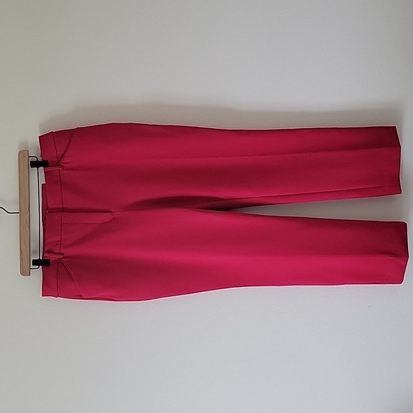 NWT Chico's Holly Red So Slimming Sophia Straight Leg Pants Size 14R - Picture 1 of 7